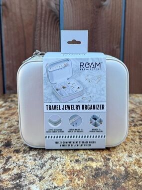 Roam And Repeat Travel Jewelry Box Organizer